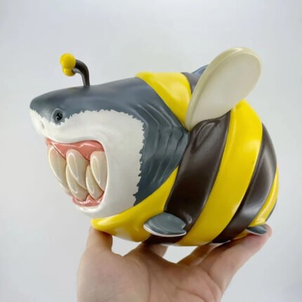 SharkBee Statue  Half Shark. Half Bee. Completely Unforgettable