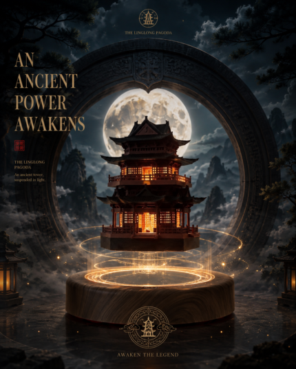 Floating Zen Pagoda Lamp ✨